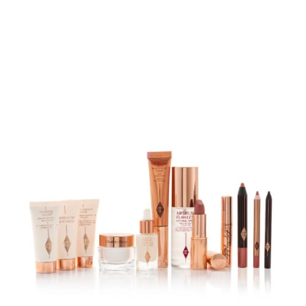 Charlotte Tilbury advent calendar Beauty Set in rose Gold